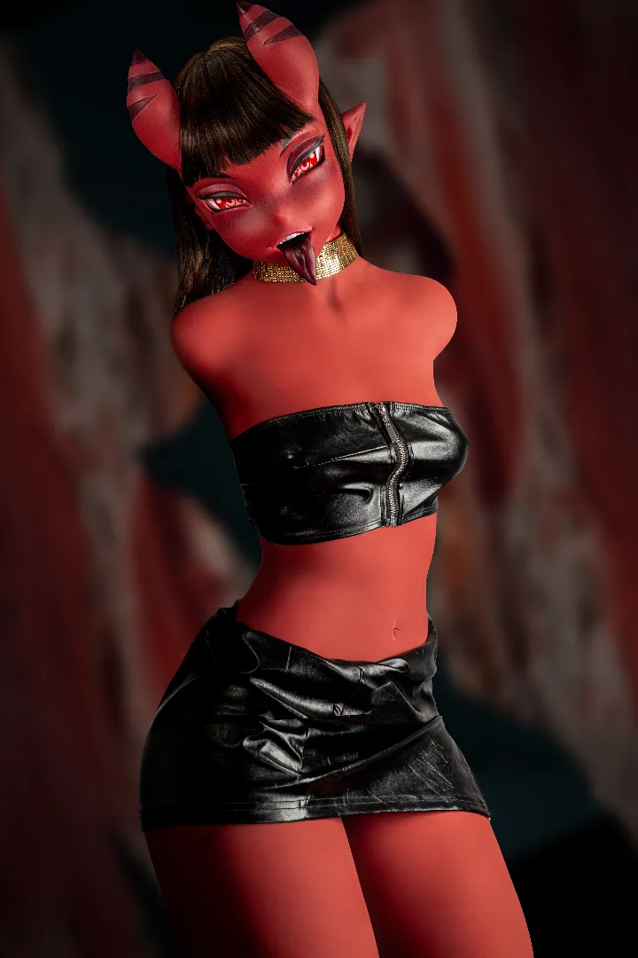 Meru: Pengalaman Torso Anime Succubus Merah
